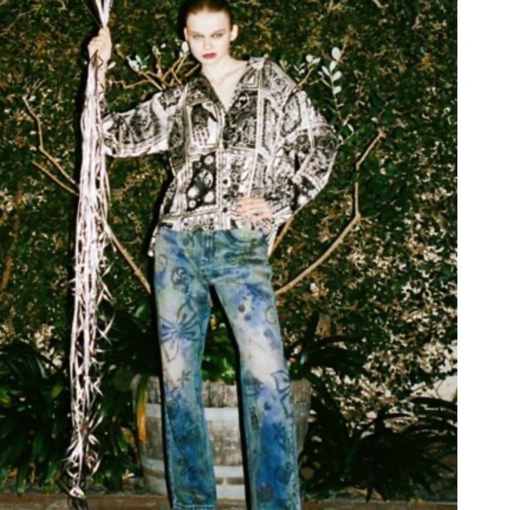 BDG High Waisted Cowboy Jean